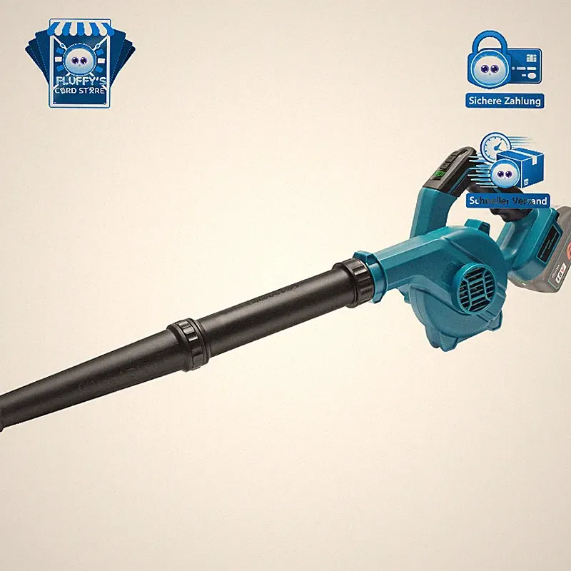 Kabelloser Laubbläser kompatibel mit Makita 18V für Gartenpflege