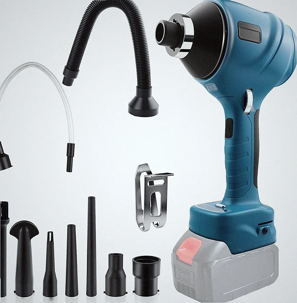 Kompatibel mit Makita Laubbläser akku Bläser 18V, 130m/s Druckluft gebläse 10...