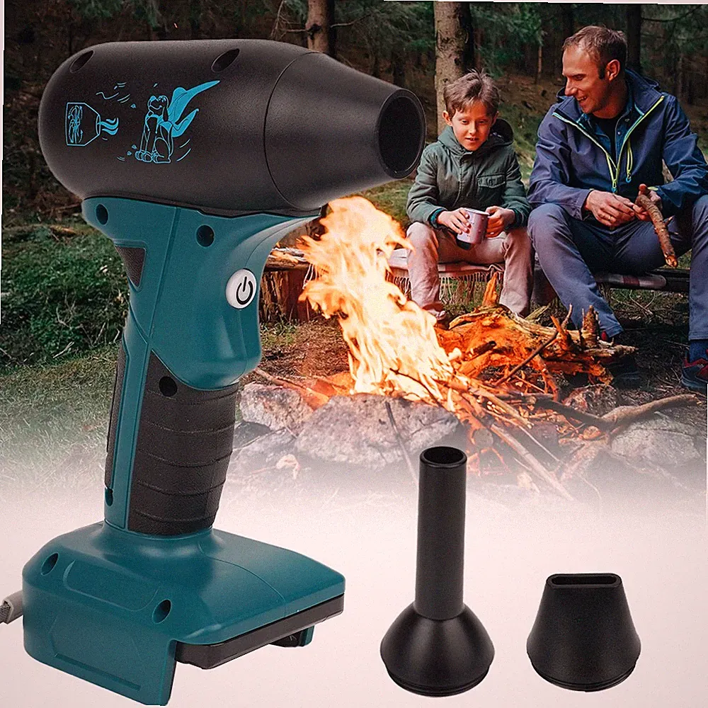 Laubbläser Akku 180W Gebläse Bürstenlos 30m/s 4 Geschwindigkeiten für Makita 18V