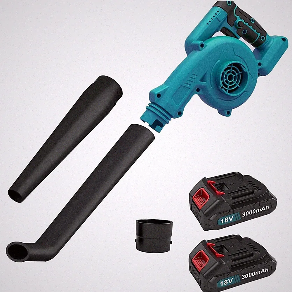Laubbläser Akku 18V Staubsauger 2-in-1 Ladegerät Kraftschnell 16000 U/min