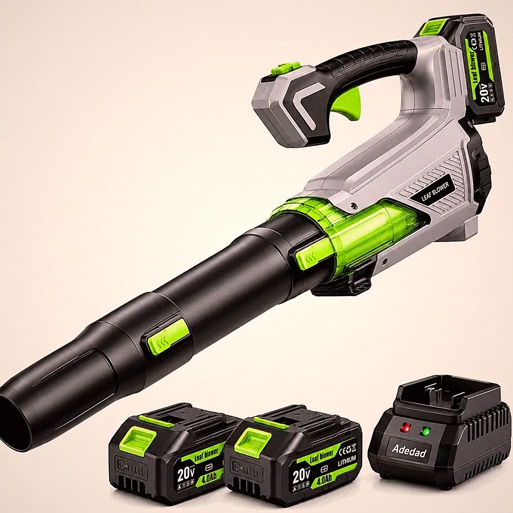 Laubbläser Akku 20V 2x4,0Ah handgerät variable Geschwindigkeit