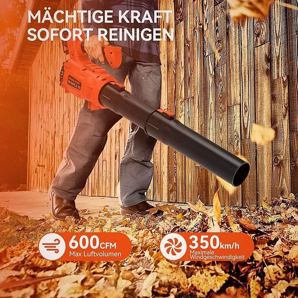 laubbläser mit akku leicht