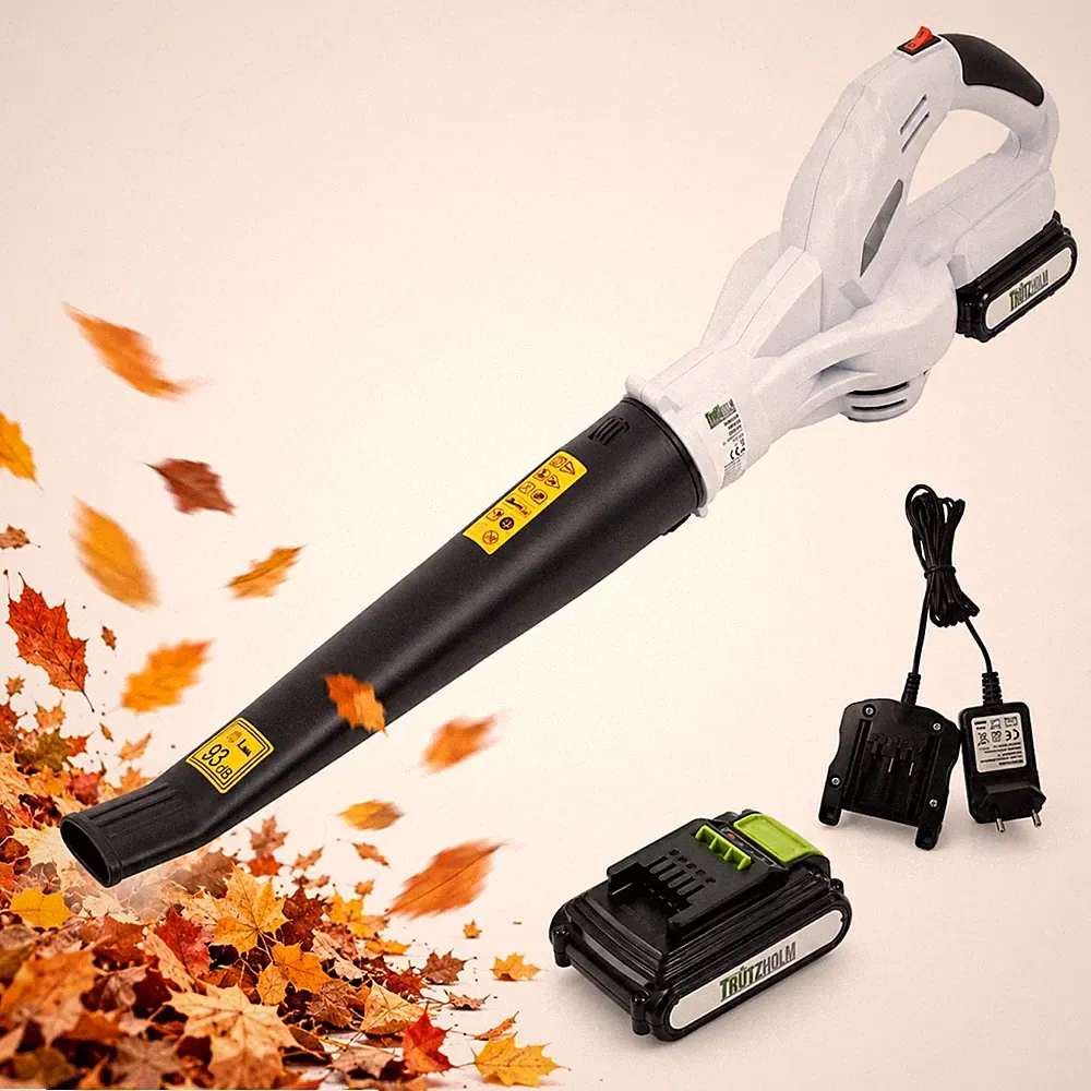 Laubbläser Laubpuster Laubgebläse AKKU 20V mit 2000mAh inkl. AKKU + Ladegerät