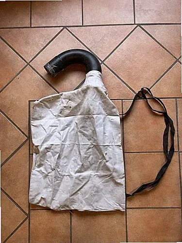 Laubfangsack Rucksack - mit Stutzen f. Laubsauger -L ca.60cm -B ca.50cm