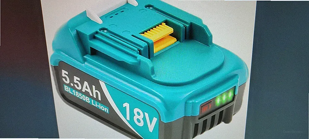 Makita 18 V 5,5 Ah Li-Ion Akku mit Ladezustandsanzeige BL1850B