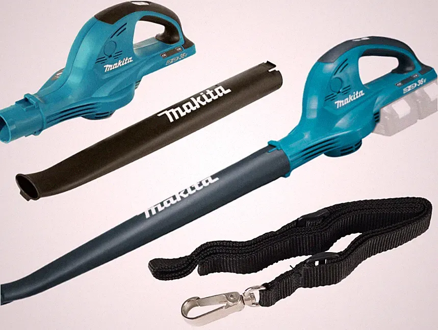 Makita Akku-Gebläse DUB361Z Laubgebläse 2x18V Gebläse Laubbläser Blasgerät