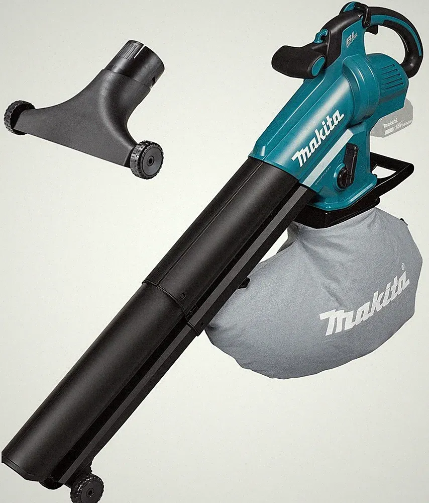 Makita Akku-Laubbläser/-sauger 18V DUB187Z 2 in 1 Akku-Laubsauger + Flachdüse