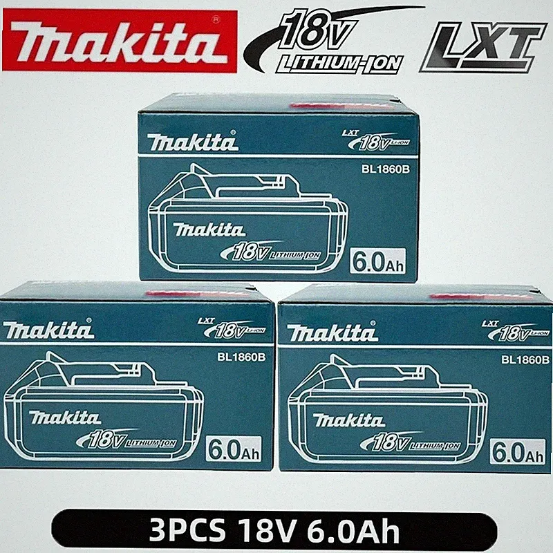 Makita BL1860B Original Akku 18V 6,0Ah Li-Ion BL1830 BL1850 BL1860 Batterie