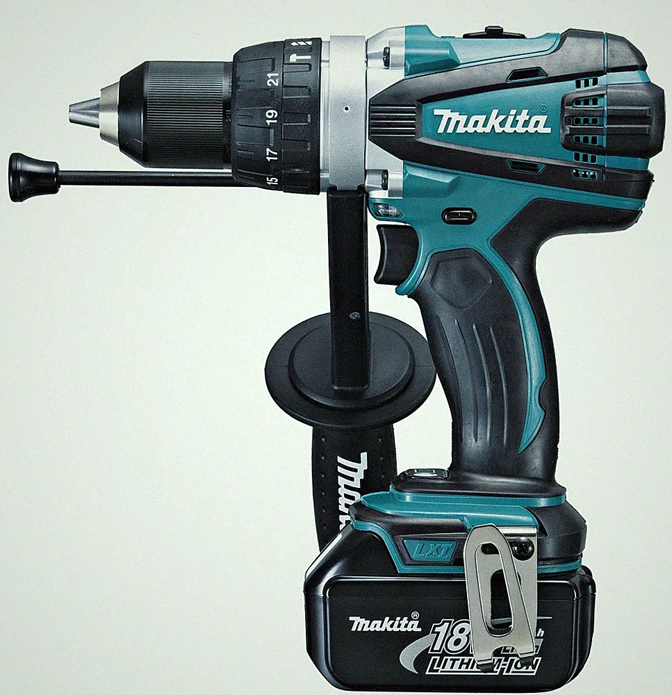 Makita DHP458Z 18V Akku-Schlagbohrschrauber Li-Ion LXT im Karton