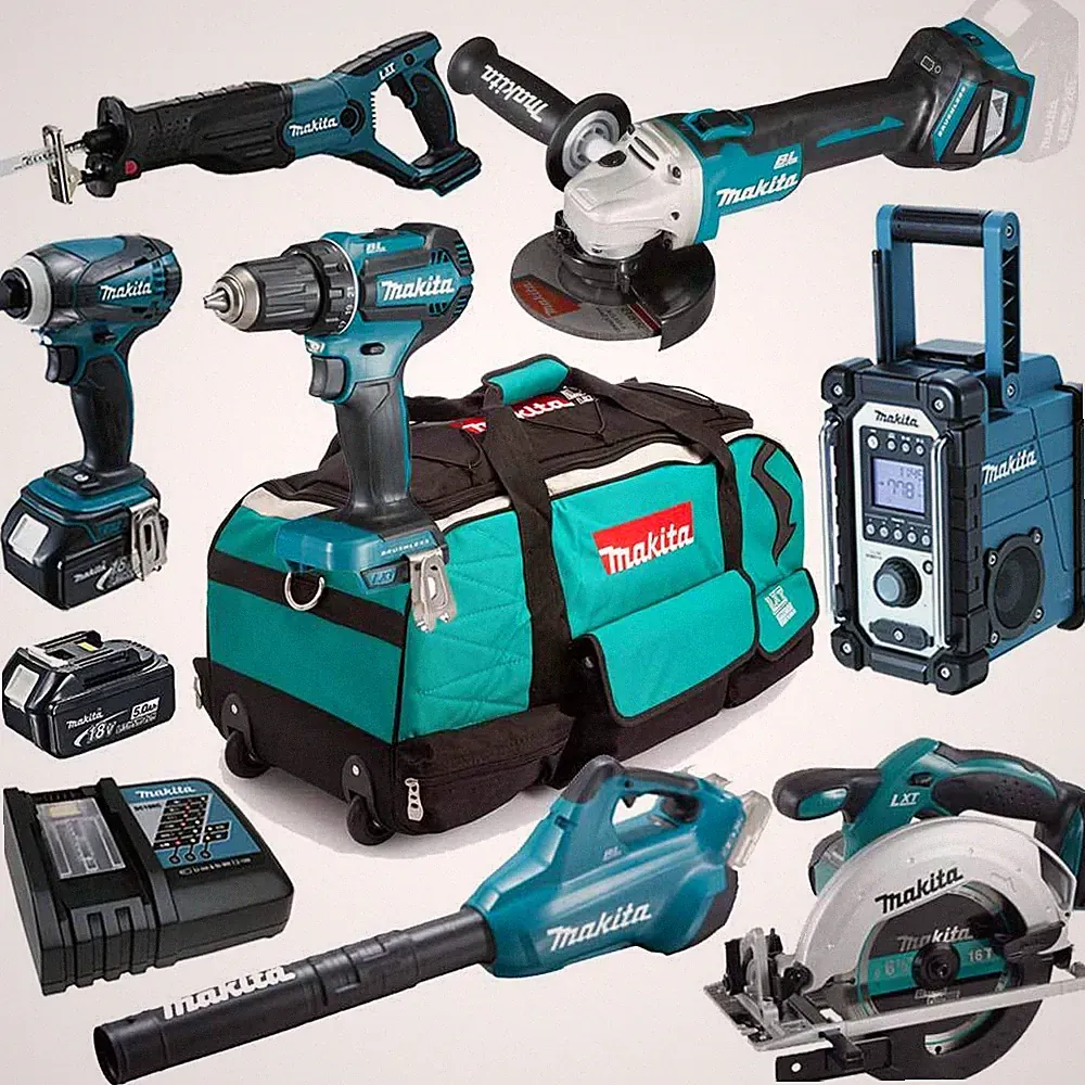 Makita DUB362 Laubbläser Laub Gebläse 18V Li-Ion Akku Combo Kit Werkzeug Set