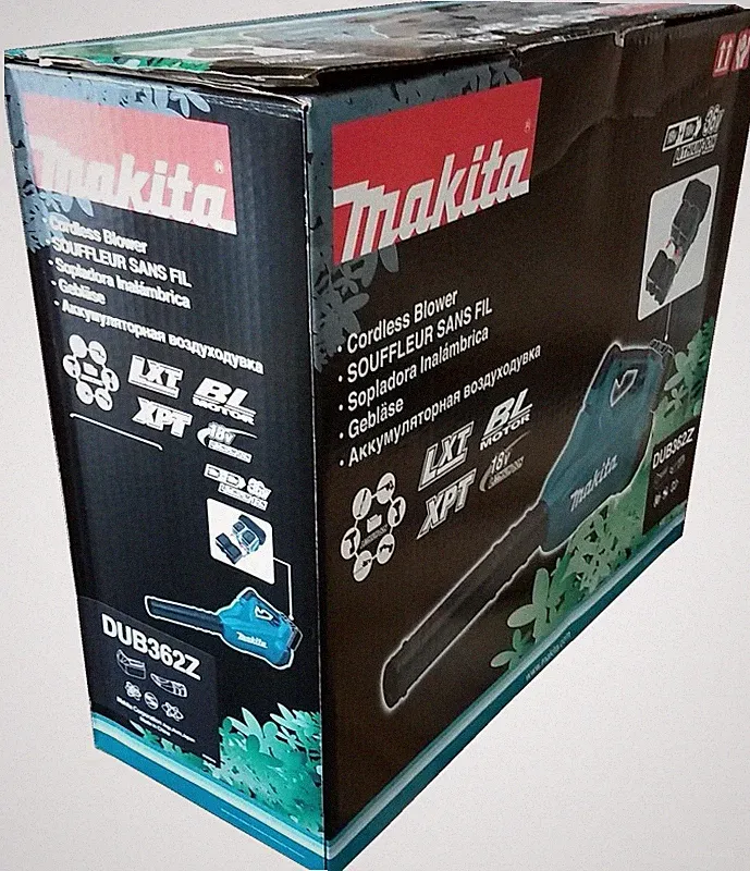 Makita DUB362Z Akku Gebläse Laubbläser 2x 18V LXT Solo - ,ohne Akku / Ladegerät
