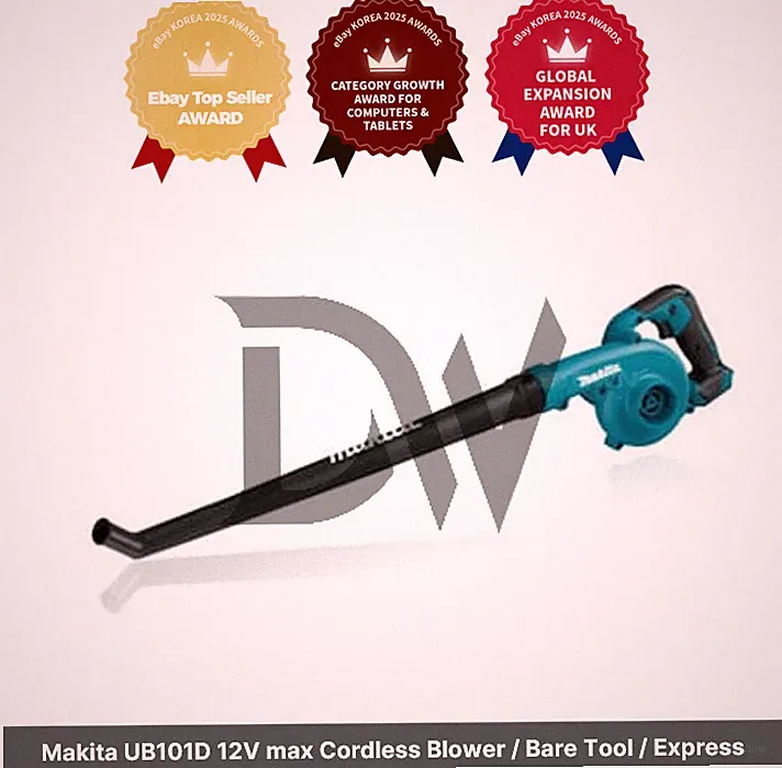 Makita UB101D 12 V max kabelloses Gebläse/nur Werkzeug/Express