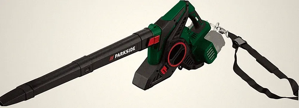 PARKSIDE Akku-Laubsauger Laubbläser PLSA 40-Li D2 Häcksler 45L