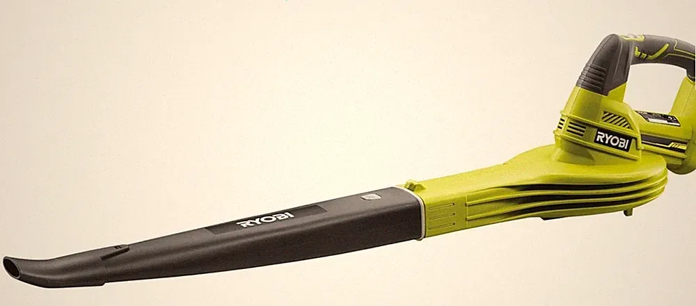 RYOBI 18 V ONE+ Akku-Laubgebläse OBL1820S (Luftgeschwindigkeit 245 Km/H, Luftmen