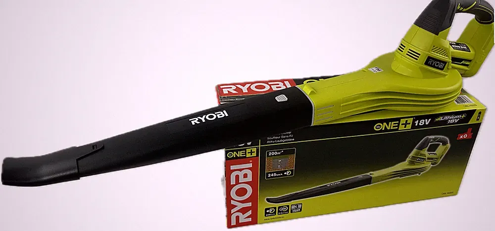 RYOBI 18V OBL1820S Akku-Laubbläser Gebläse Blasgerät Bläser SOLO ohne Akku Lader