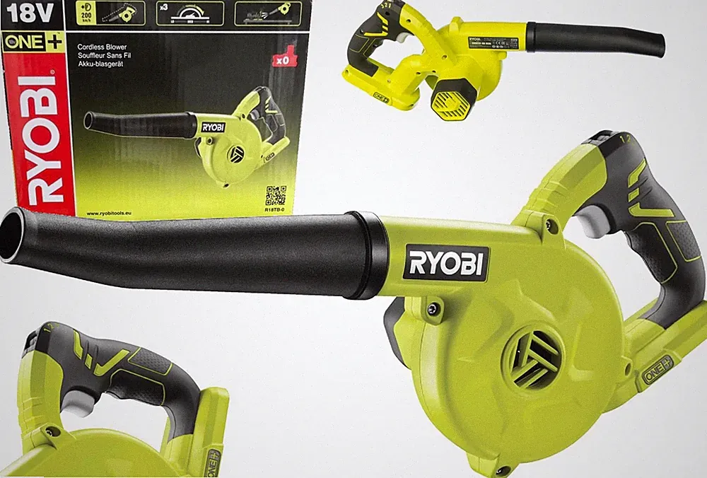 Ryobi Akku-Gebläse Laubbläser 18 V ONE+ R18TB-0 5133002915