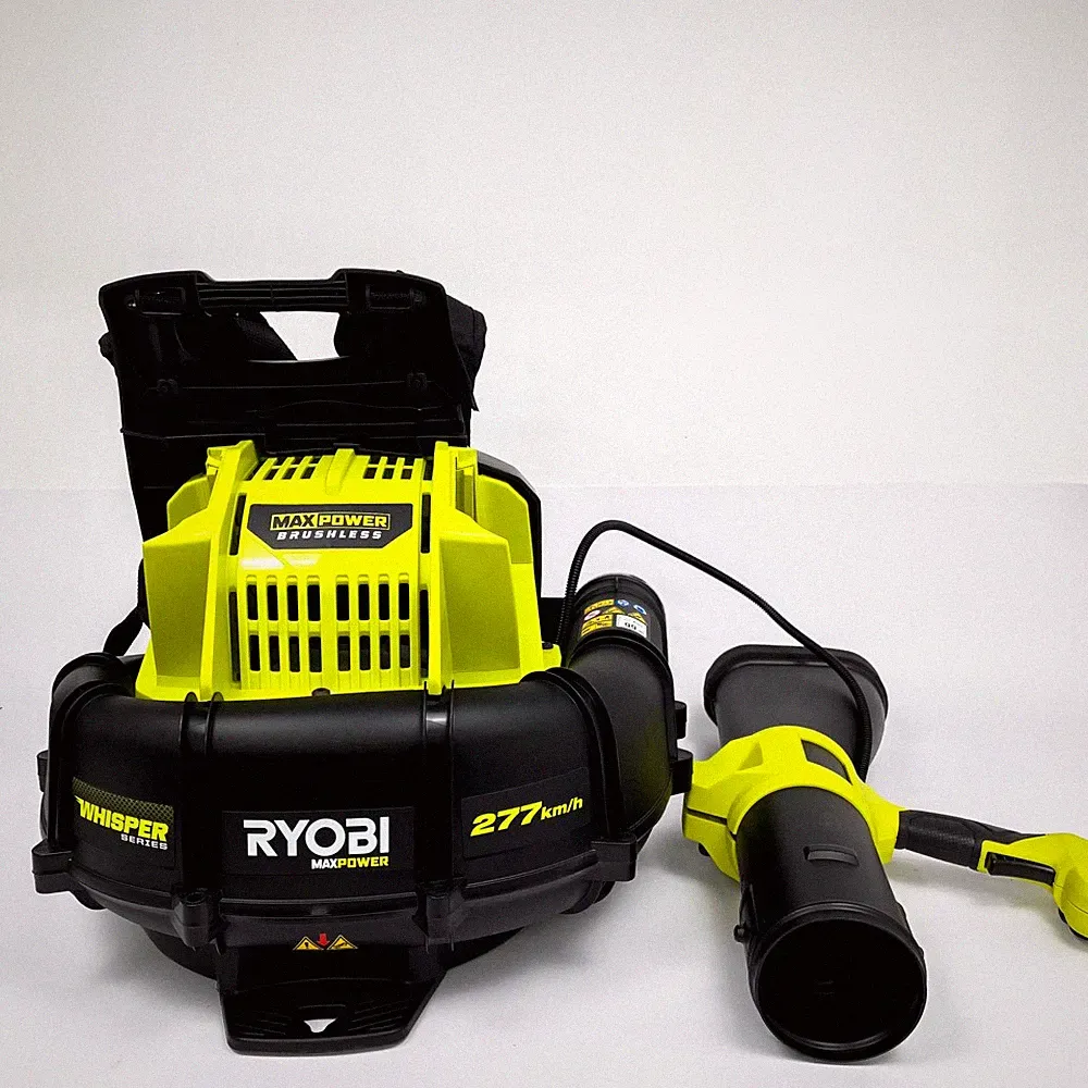 RYOBI Brushless Akku-Laubgebläse MAX POWER 36 V Laubbläser ohne Akku und