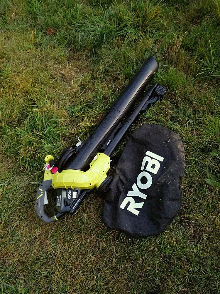 RYOBI RBV36B 36 V AKKU-LAUBSAUGER Brushless Motor ohne Akku ohne Ladegerät