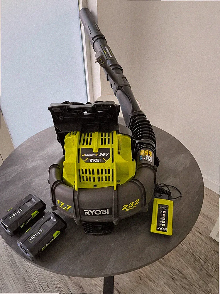 ryobi laubbläser benzin