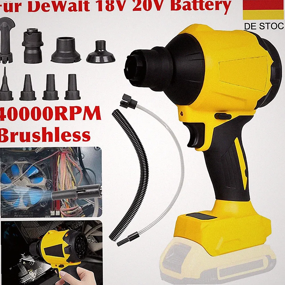 Staubgebläse Laubbläser Bläser Staubbläser Air Luftpumpe Für DeWalt 18V 20V Akku