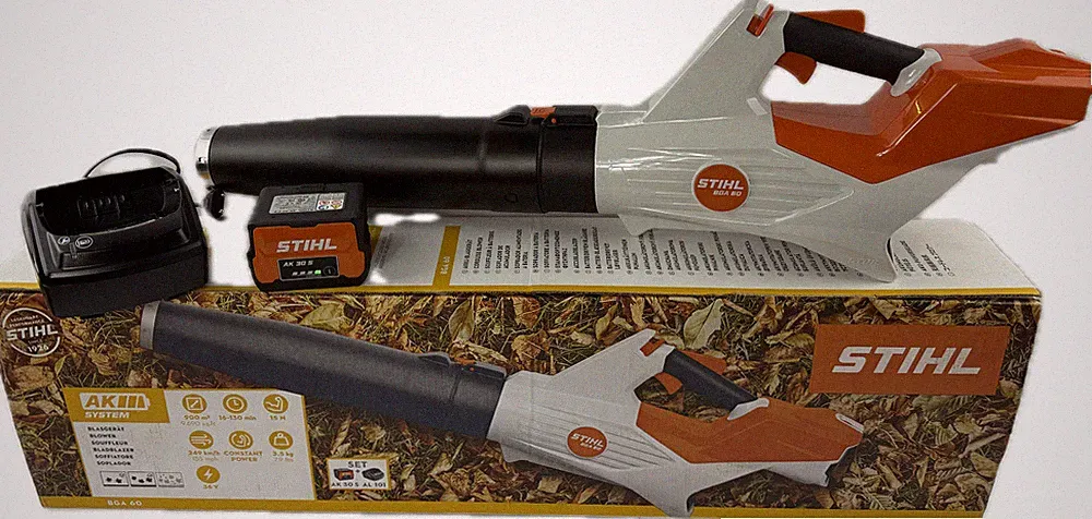 STIHL 36V Akku-Laubbläser BGA 60 SET AK 30 S + AL 101 AK-System BLASGERÄT BLOWER