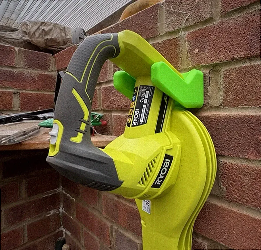 Technische Wandhalterung für Ryobi ONE+ Akku-Laubbläser | Schwerlast