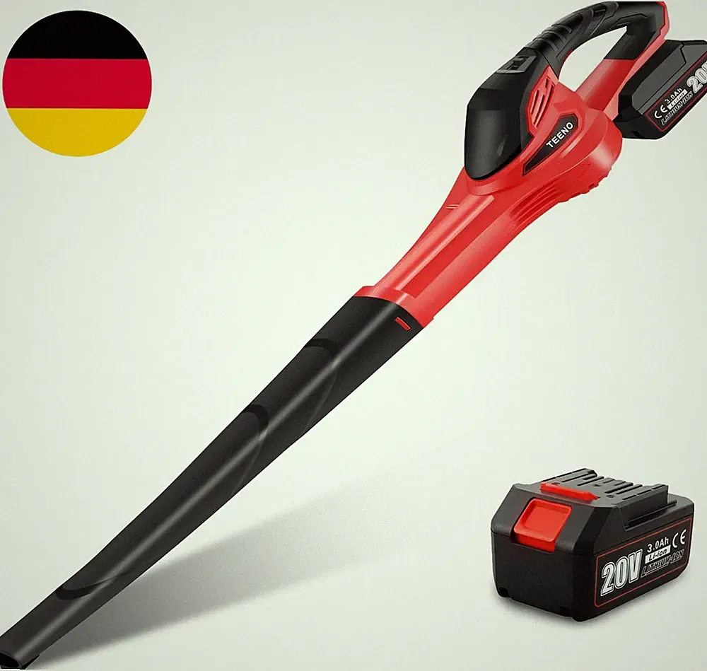 TEENO Akku-Laubbläse 20V, 288 Km/H, Professional Laubbläser