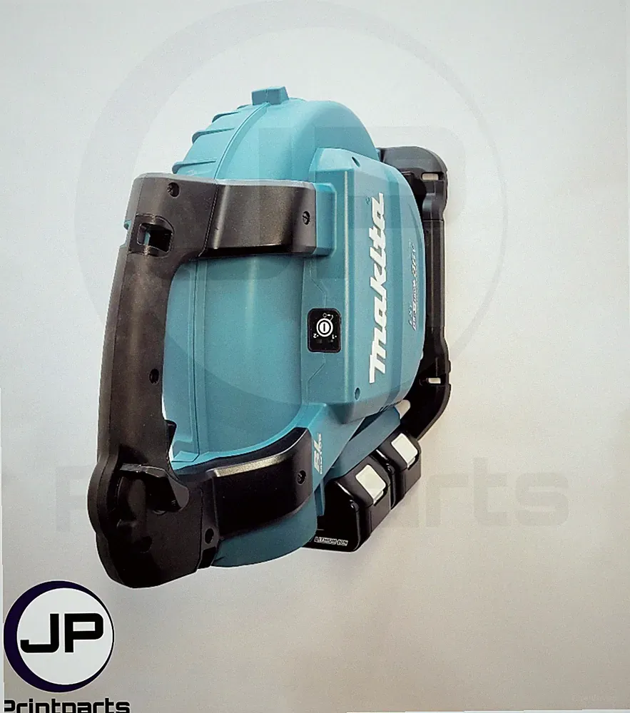 Wandhalter für Akkuwerkzeuge – Makita Laubbläser DUB363–18V–Werkstattorganizer