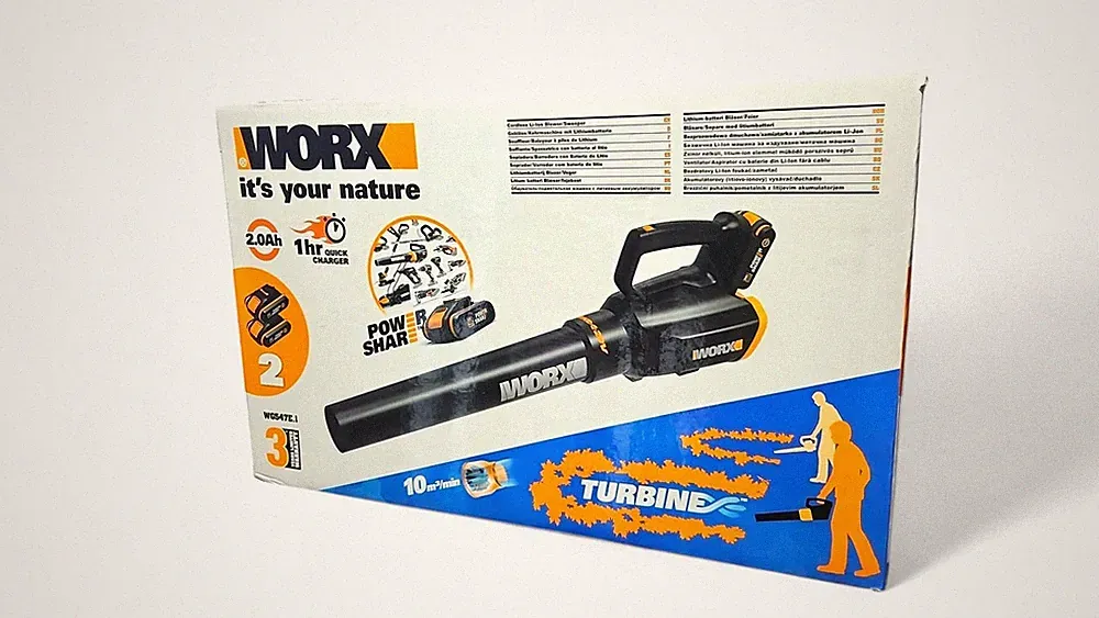 worx laubbläser mit akku