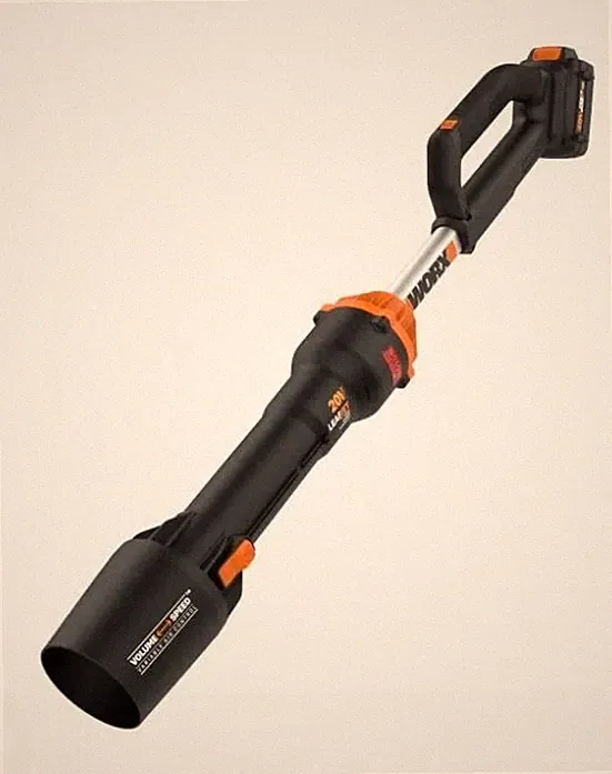 WORX WG543E Akku-Blas-/Sauggerät 20 V 4.0 Ah Schnellladegerät
