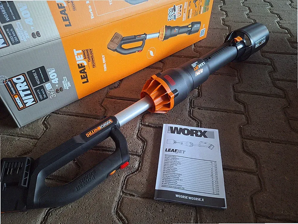 Worx WG585E.9 40V PowerShare (ohne Ladegerät und Akku) Akku-Laubbläser